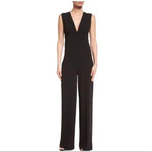Halston Heritage Black Jumpsuit NEW size 8